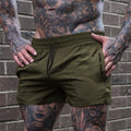Men's Shorts Sweatpants Thin Fashion army green