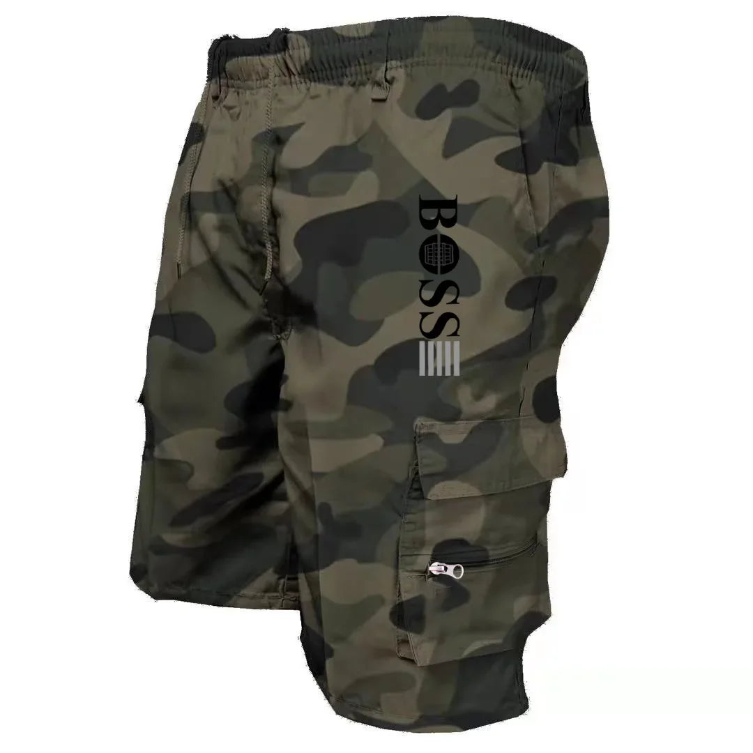 Men's Multi-Pocket Jogger Shorts 7