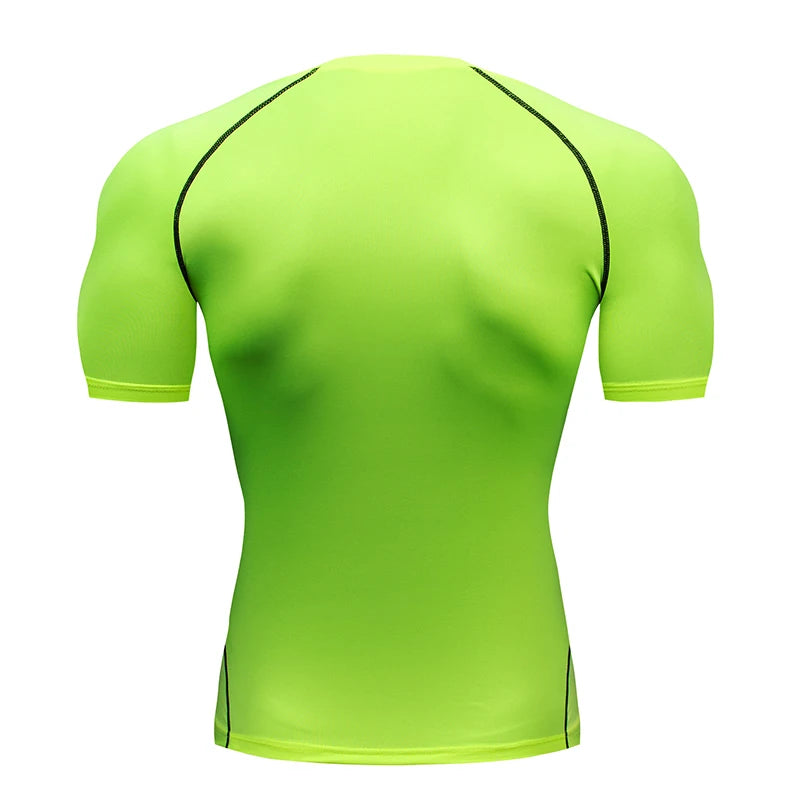 Men's Elastic Quick-Dry Sportswear T-Shirt