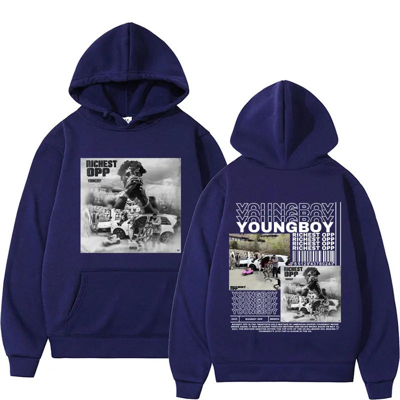 YoungBoy 2025 New Album Graphic Hoodies