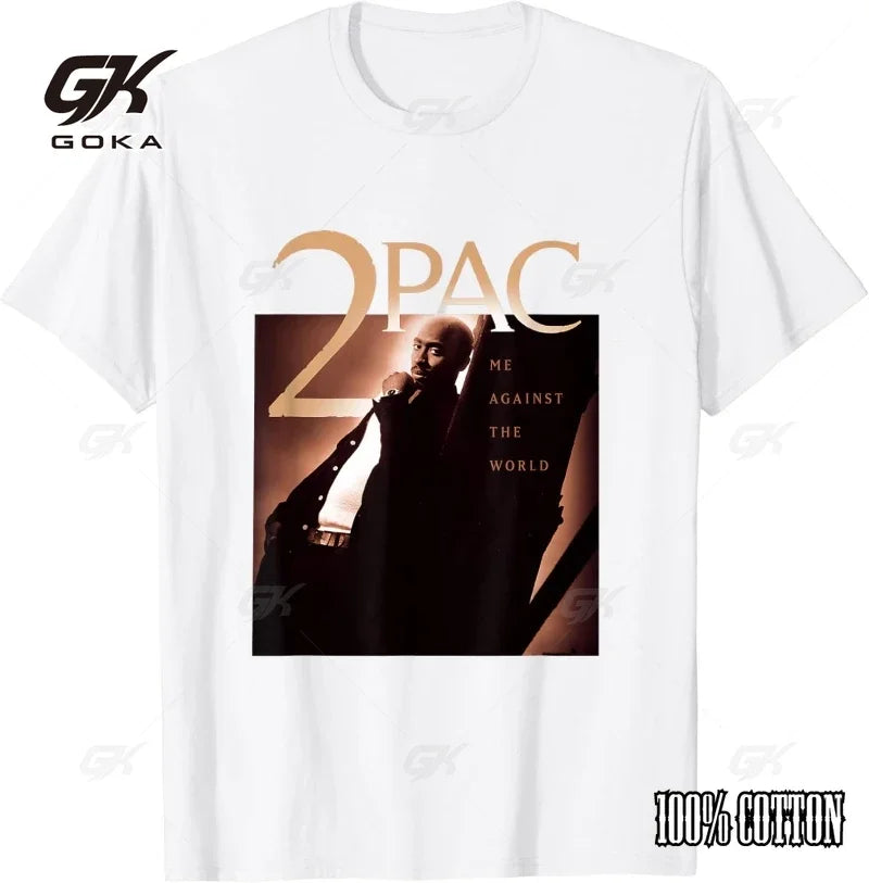 Tupac Rapper  T-shirt Unisex Men Women Hip Hop Fashion Vintage