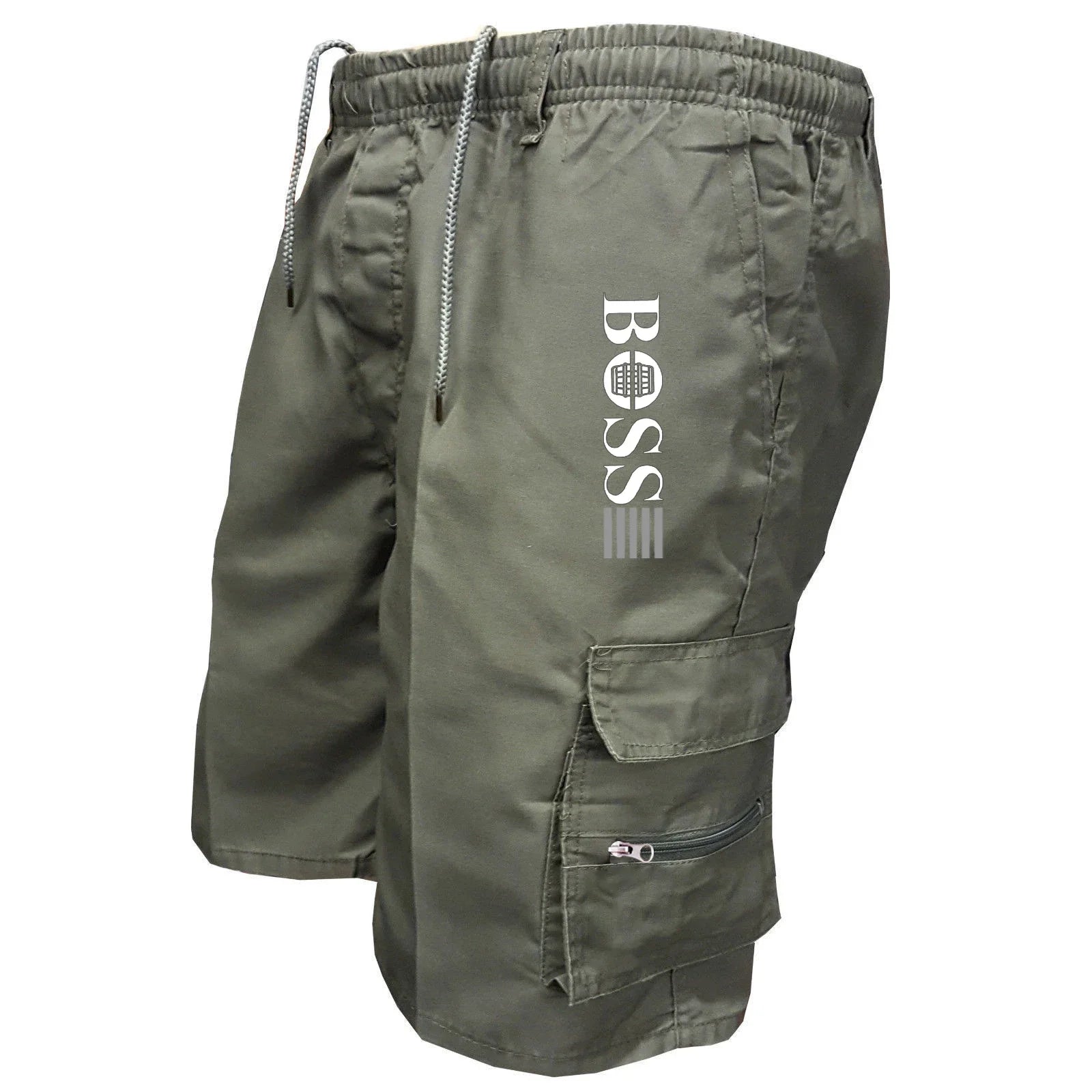 Men's Multi-Pocket Jogger Shorts 14
