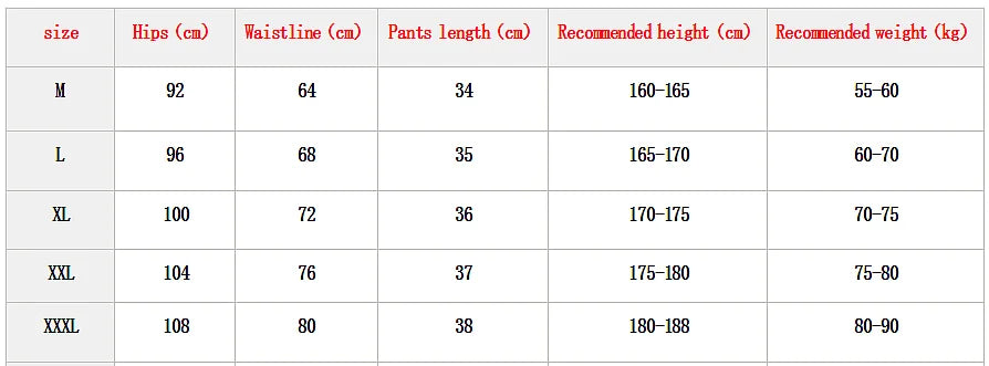 Men's Shorts Sweatpants Thin Fashion