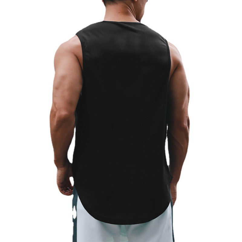 Men's Sleeveless Gym Tank Top – Breathable Muscle Vest for Training