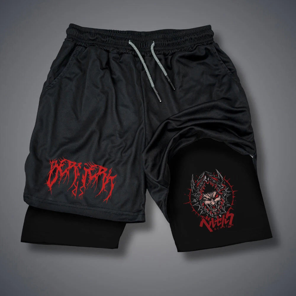 2 in 1 Compression Shorts