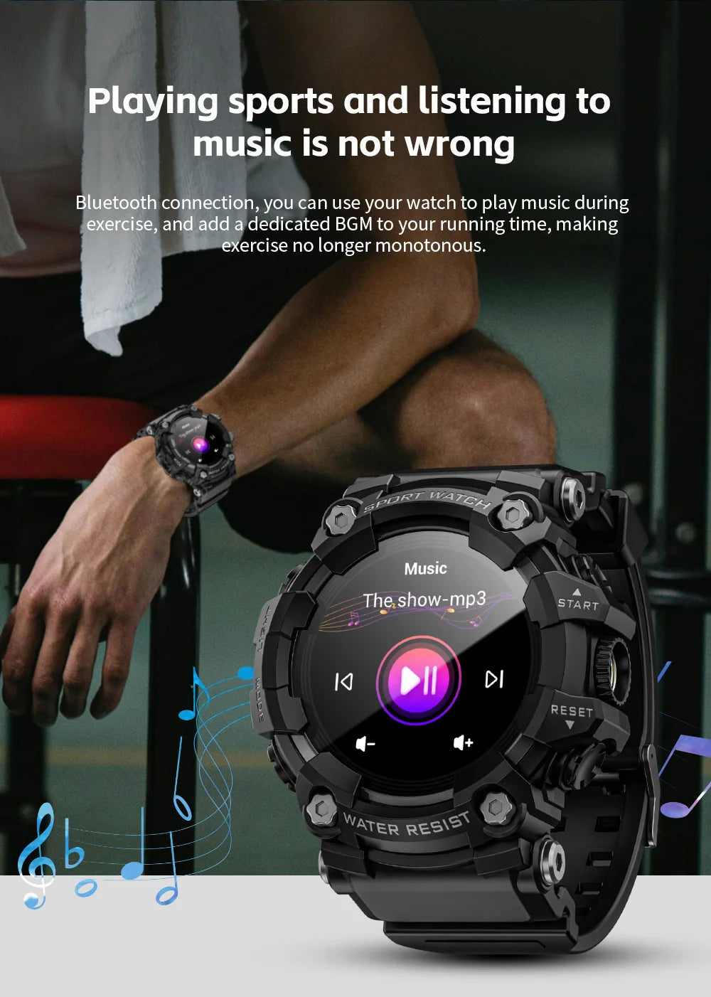 2025 Smart Fitness Tracker Watch for Men