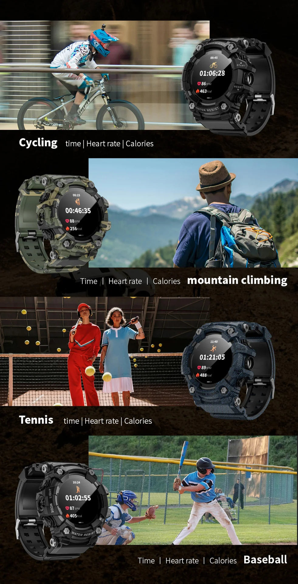 2025 Smart Fitness Tracker Watch for Men