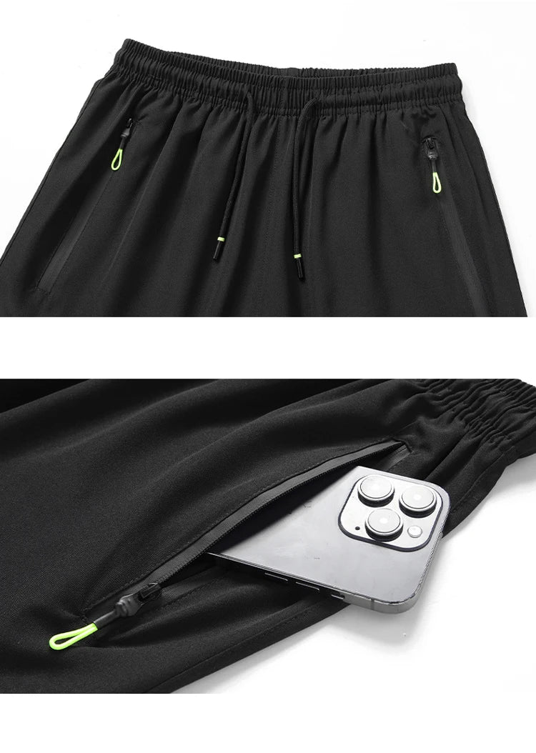 Men's Quick-Dry Gym Shorts – Lightweight Drawstring Training Shorts