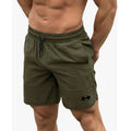 Men's Casual Gym Shorts – Multi-Sport Training Short Pants army green