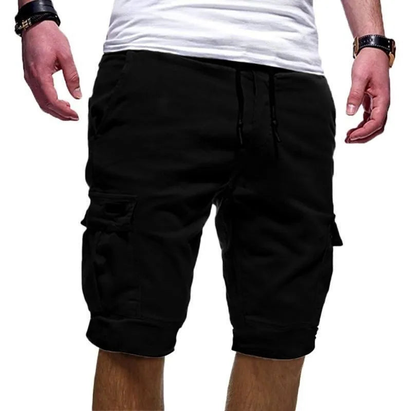 Men's Green Cargo Tactical Shorts