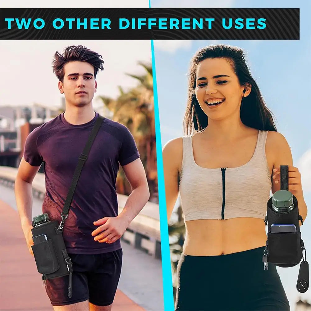 Magnetic Gym Water Bottle Holder