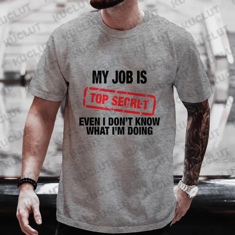 Top secret T Shirt Men
