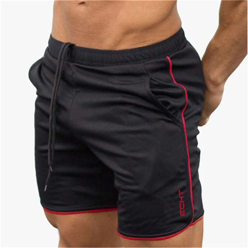 Men's Breathable Mesh Fitness Shorts – Quick-Dry Jogger & Beach Short Pants