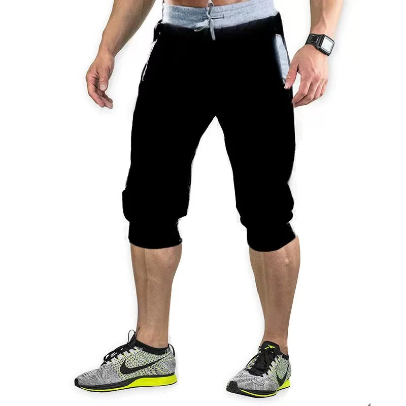 Men's Green Cargo Tactical Shorts Multiple pocket