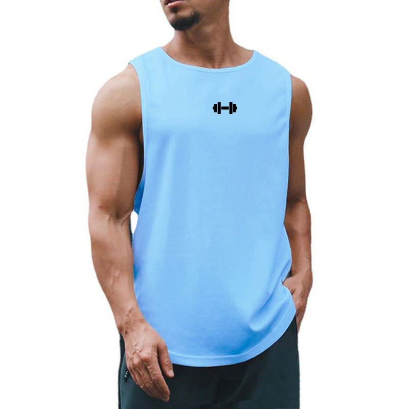 Men's Sleeveless Gym Tank Top – Breathable Muscle Vest for Training