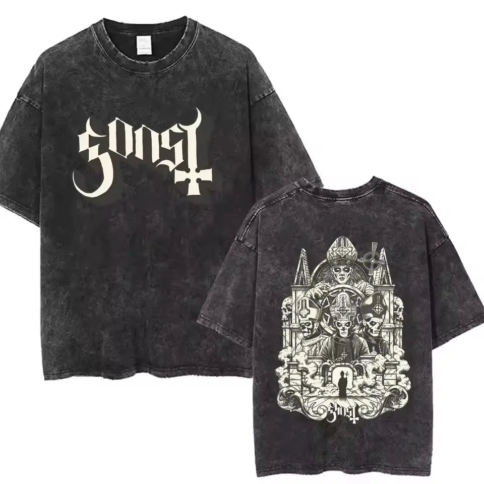Ghost Band Vintage Skeleton Rock Tee 20