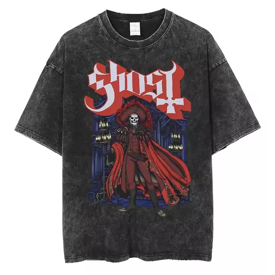 Ghost Band Vintage Skeleton Rock Tee 31