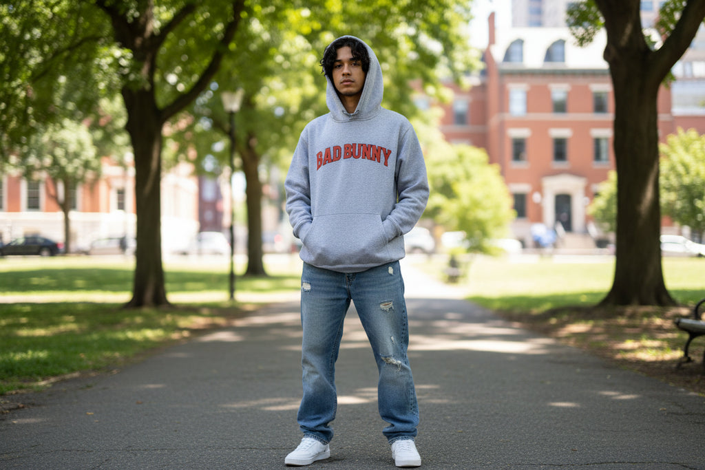 Rapper Bad Bunny Super Bowl LX 2026 Double Sided printed Hoodie