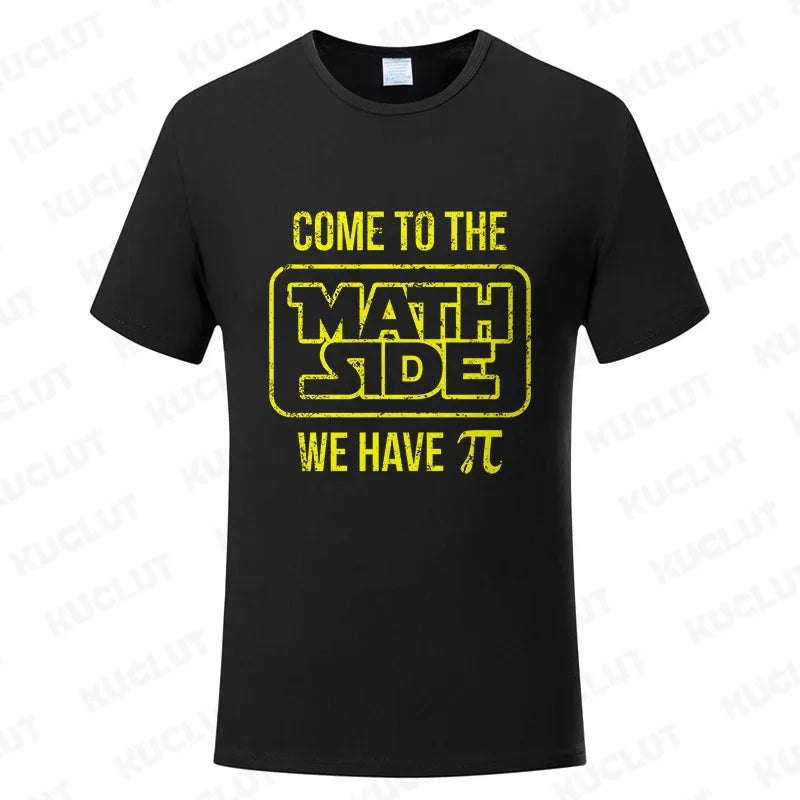 Pi Π Symbol Design T-shirts Fashion Clothing Science Math T-shirts Summer Casual Teacher Tshirts Irrational Number T-Shirt Gift