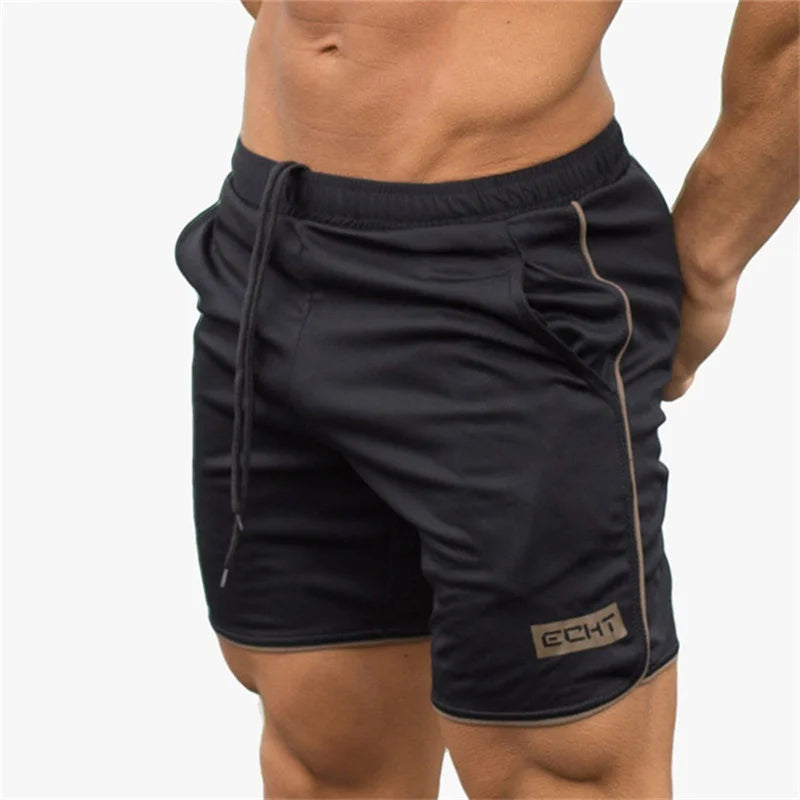 Men's Breathable Mesh Fitness Shorts – Quick-Dry Jogger & Beach Short Pants