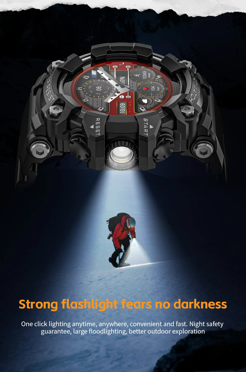 2025 Smart Fitness Tracker Watch for Men