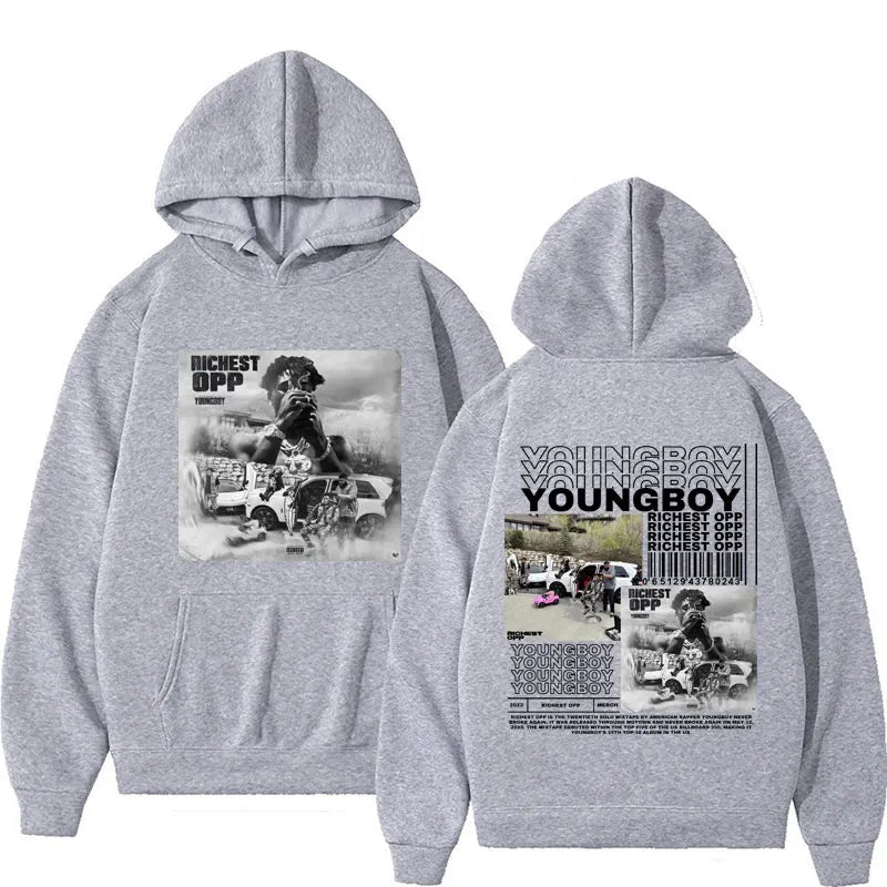 YoungBoy 2025 New Album Graphic Hoodies