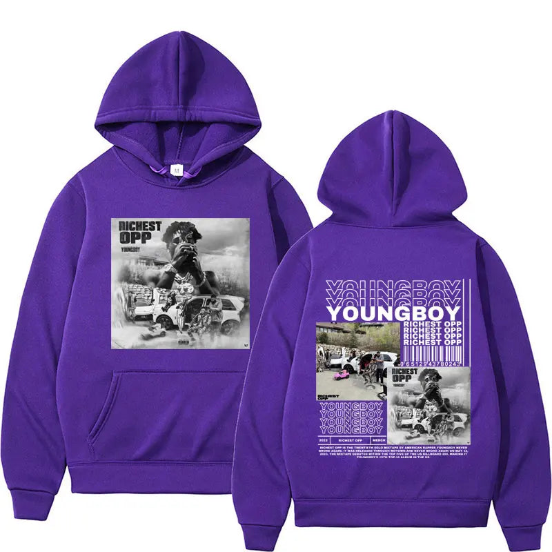 YoungBoy 2025 New Album Graphic Hoodies