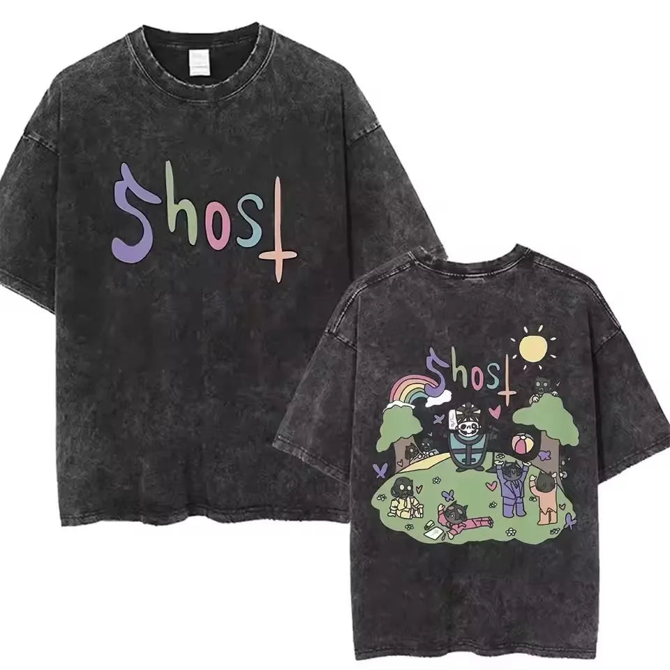 Ghost Band Vintage Skeleton Rock Tee 2