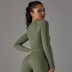 Top Long Sleeves  Fitness n Clothing Elastic Breathable