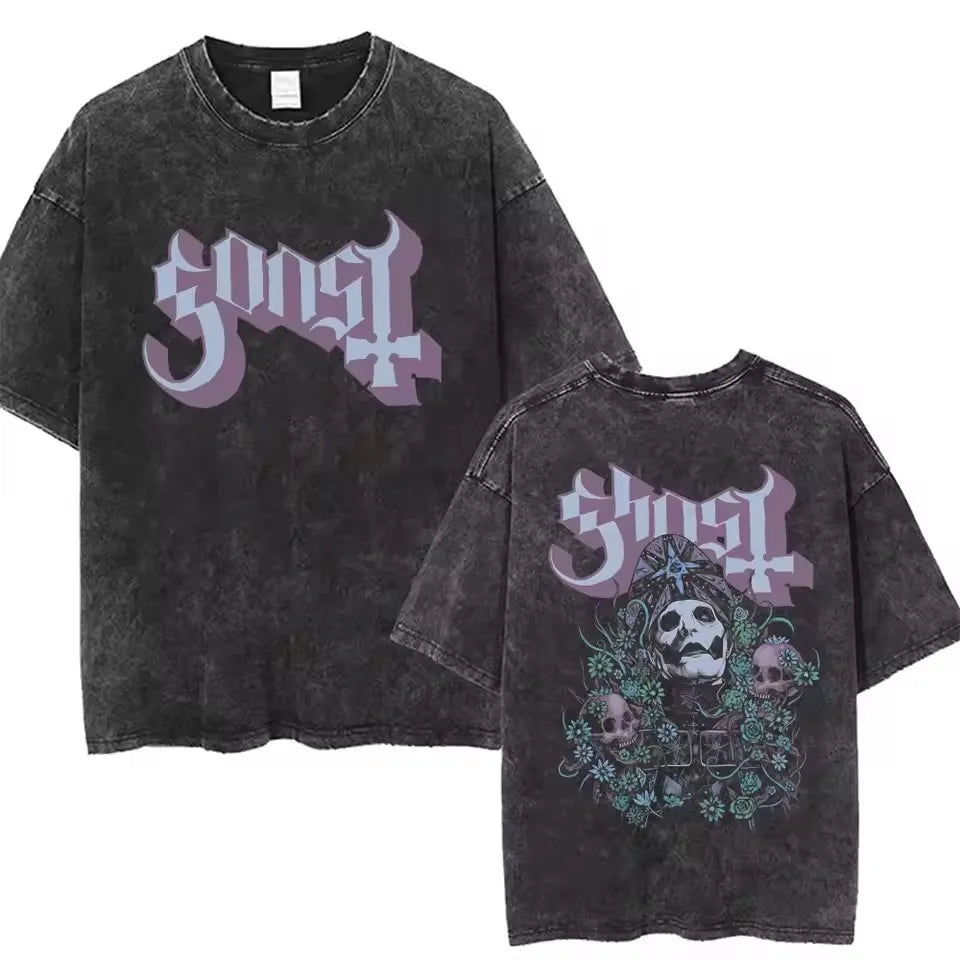 Ghost Band Vintage Skeleton Rock Tee 26