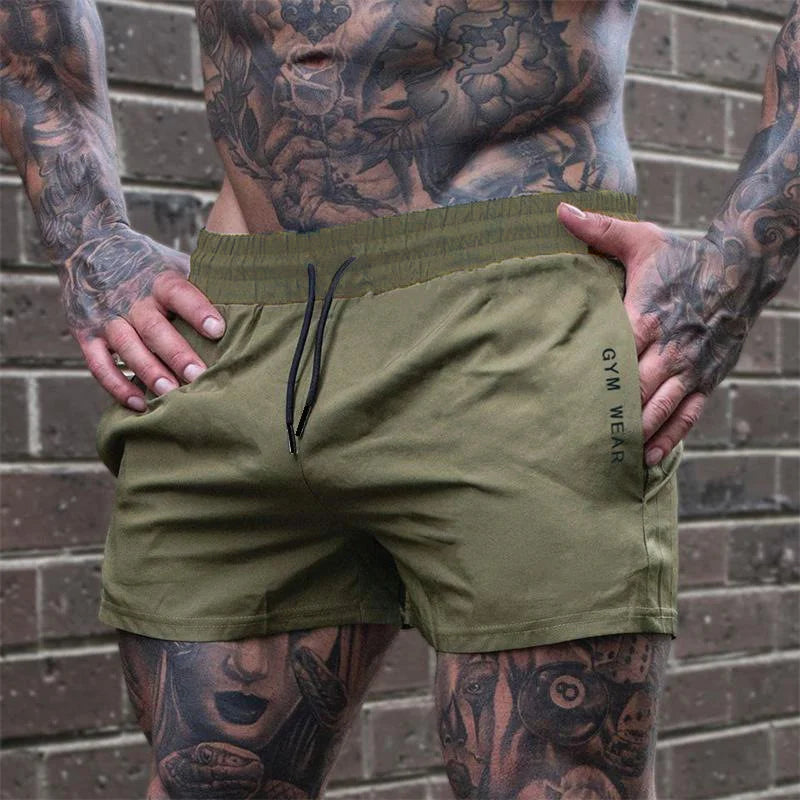 Men's Shorts Sweatpants Thin Fashion Light green