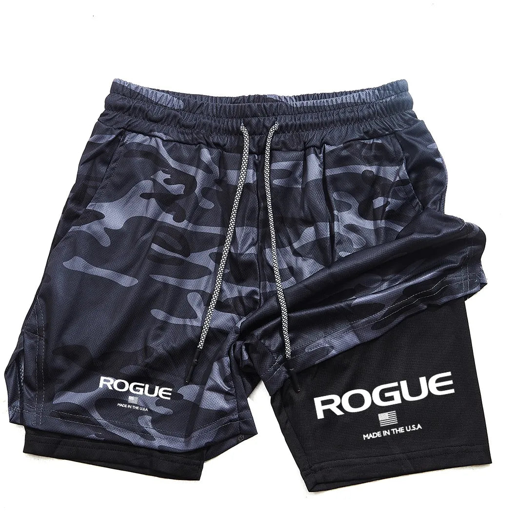 Men's All-Season 2-in-1 Gym Shorts galaxy