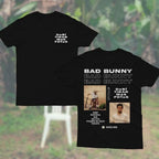 Bad Bunny T-shirt 2026 Summer New Hot Selling Men's T-shirt Pure Cotton T-shirt Fashion Street Wear Y2K T-shirt Men's Clothing