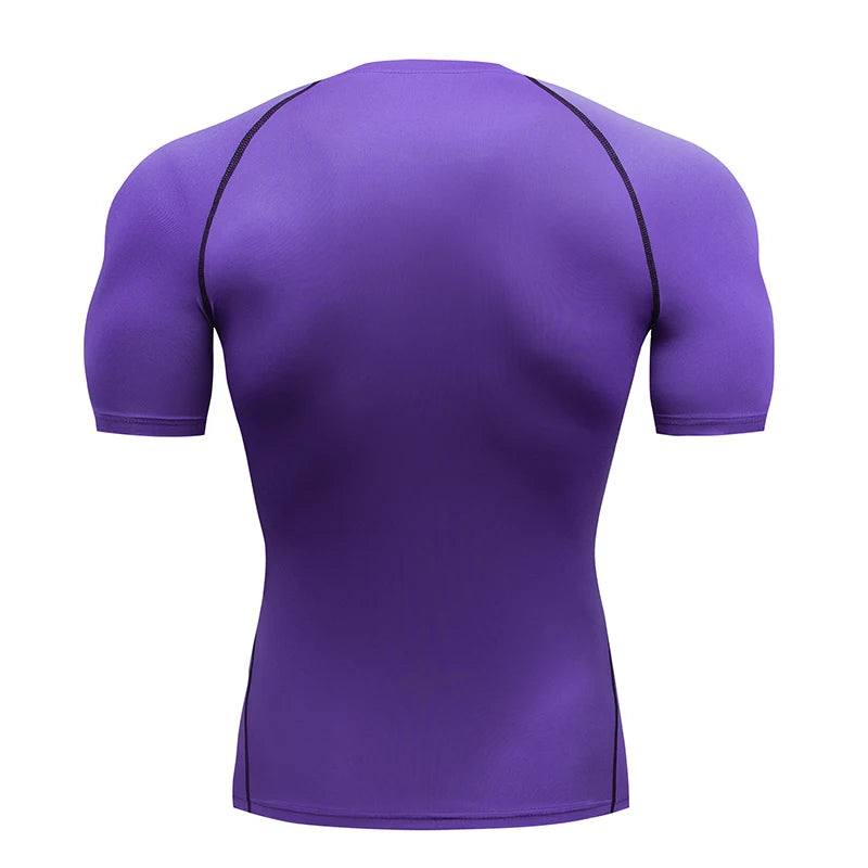 Men's Elastic Quick-Dry Sportswear T-Shirt