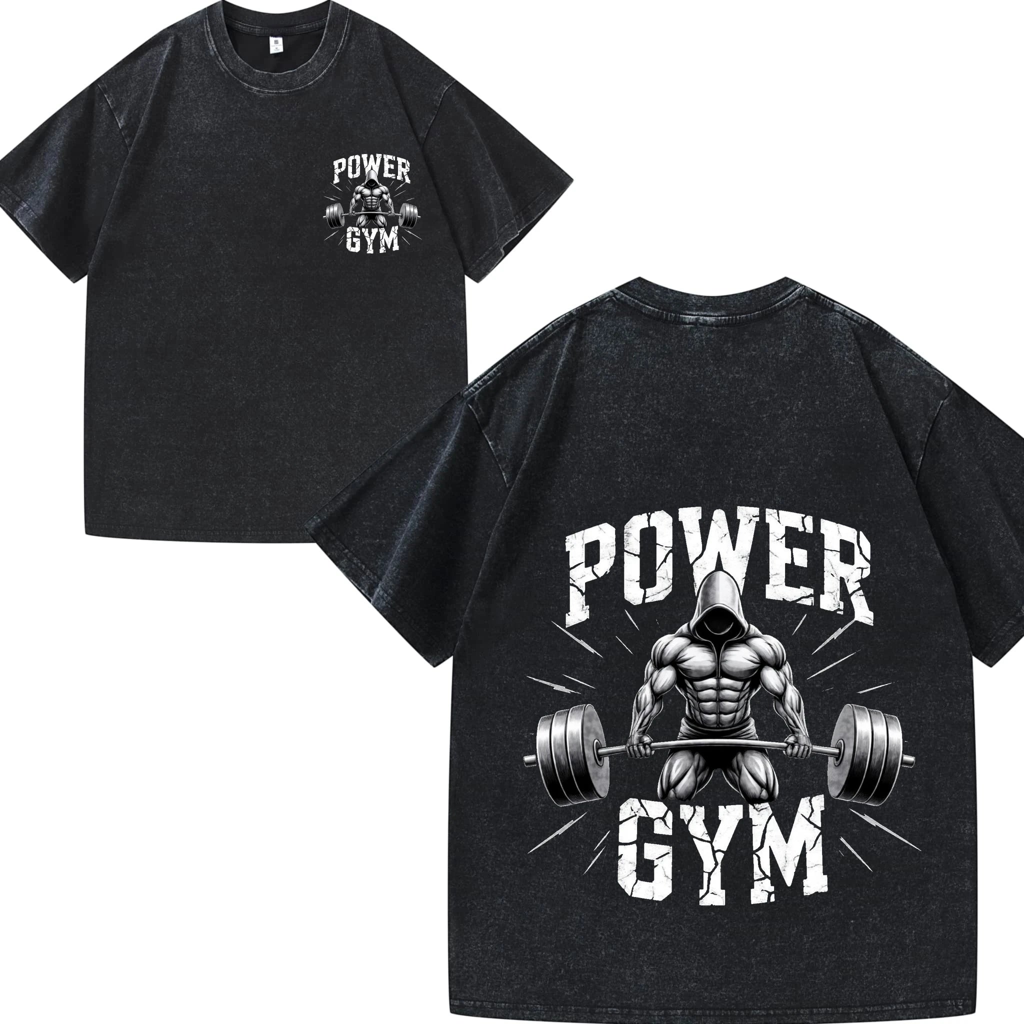 Power Gym With Strong Man