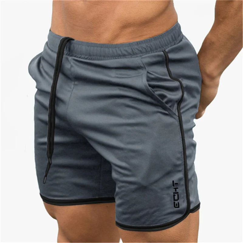 Men's Breathable Mesh Fitness Shorts – Quick-Dry Jogger & Beach Short Pants