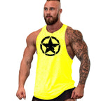 New Hot Sale Mens Skull Printed Tank Top Breathable Cool Vest Running Shirt Cotton Tees Bodybuilding Singlet Fitness Sleeveless
