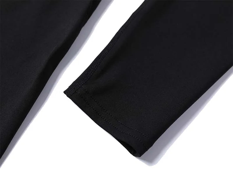 Men's Long Sleeve Graphic Compression Training Shirt