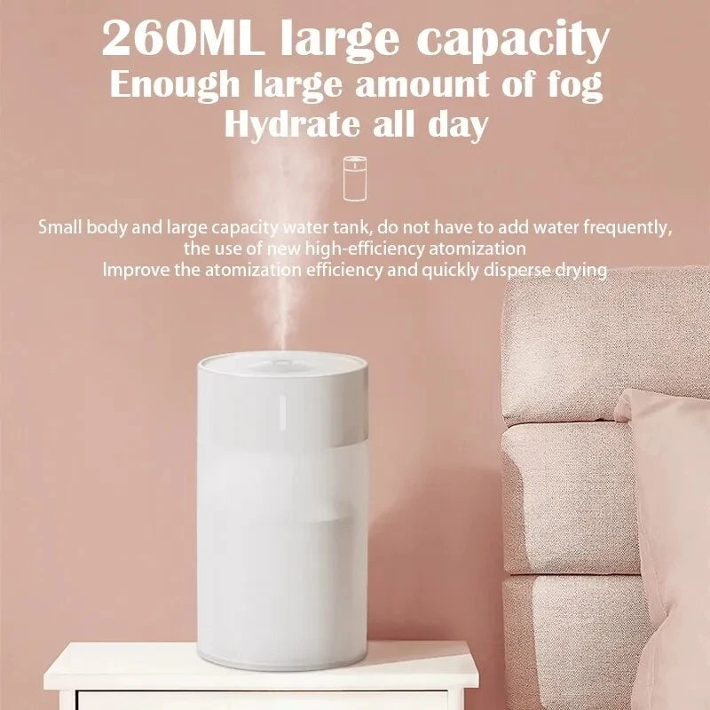 260ml Mini USB Air Humidifier
