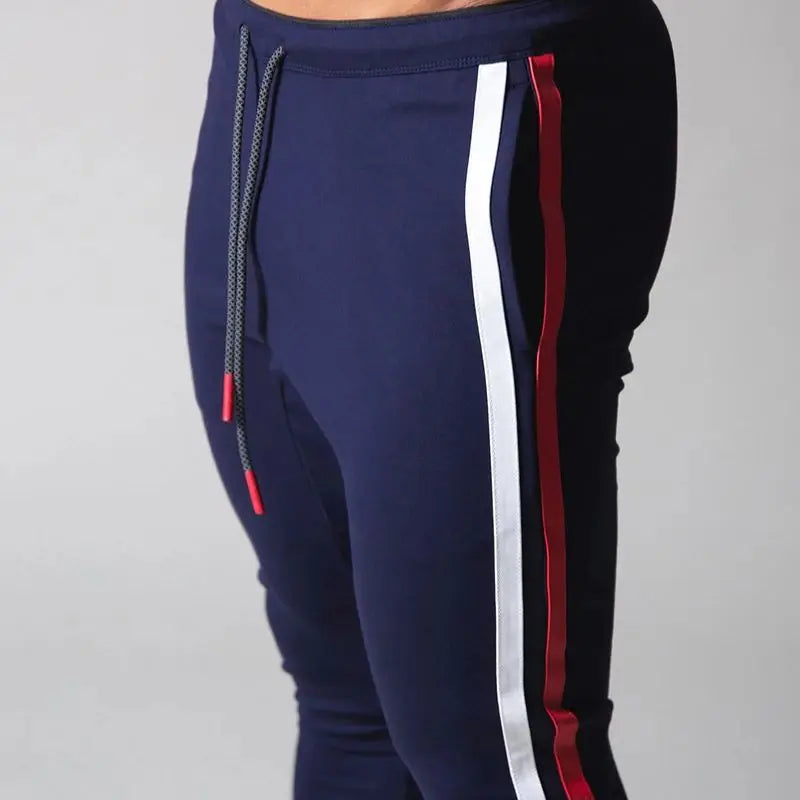 Men's Skinny Fit Jogger Pants – Polyester Training Sweatpants