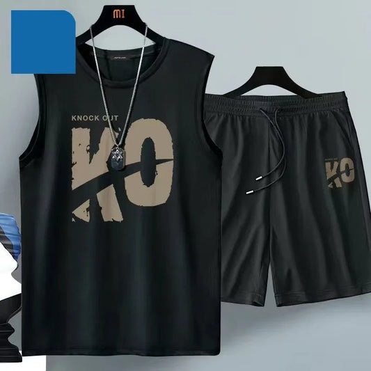 Breathable fashion Sportswear 2 pieces.