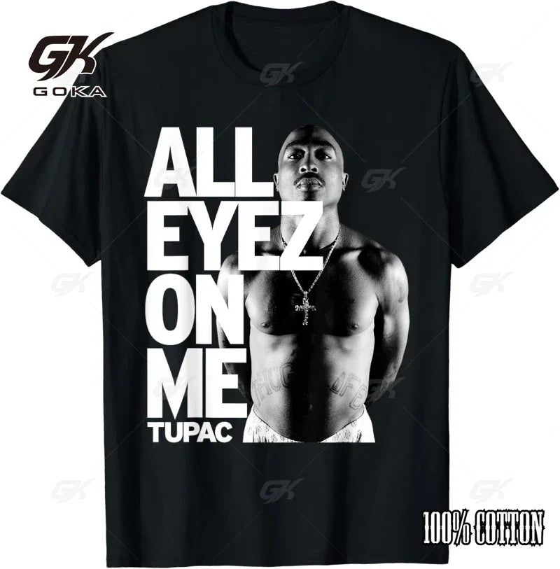 Tupac Rapper  T-shirt Unisex Men Women Hip Hop Fashion Vintage