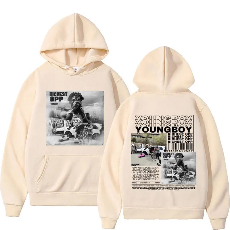 YoungBoy 2025 New Album Graphic Hoodies