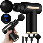 Massage Gun Percussion Handheld Portable Muscle Massager Tool for Body Pain Relief Ideal Gifts for Men Women With Carrying Bag