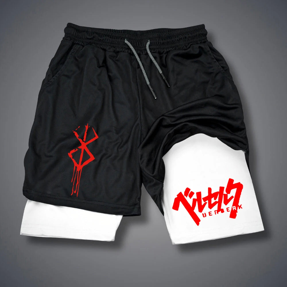2 in 1 Compression Shorts