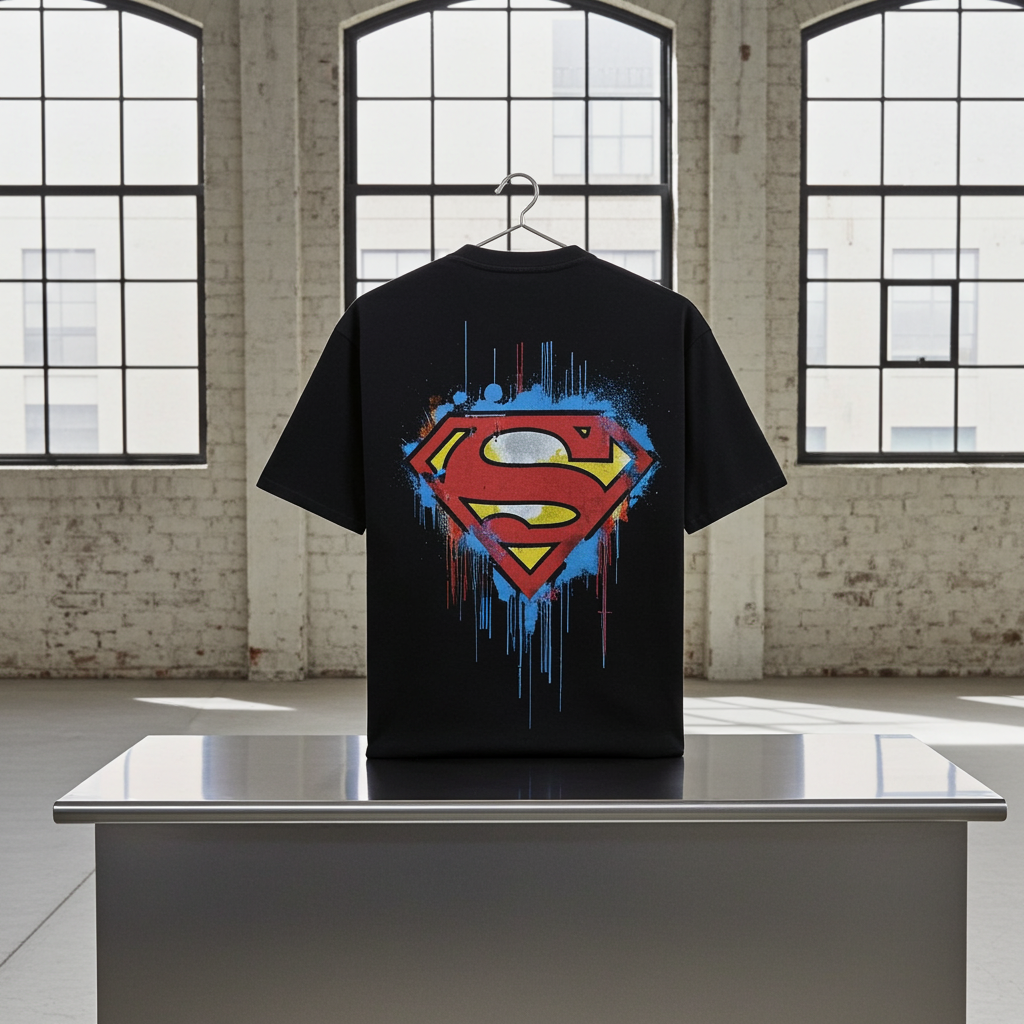 Superman Oversized Graphic Tee — Unisex